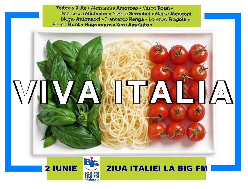 ZIUA ITALIEI LA BIG FM 2020